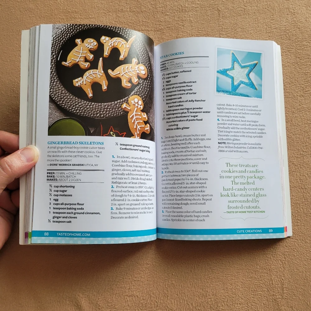 Taste Home Cookies Snack Bars Desserts Recipes 2015 Book Paperback Retro Classic